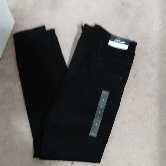 Black Super High Rise Jeggings Size 6 - Picture 3 of 10